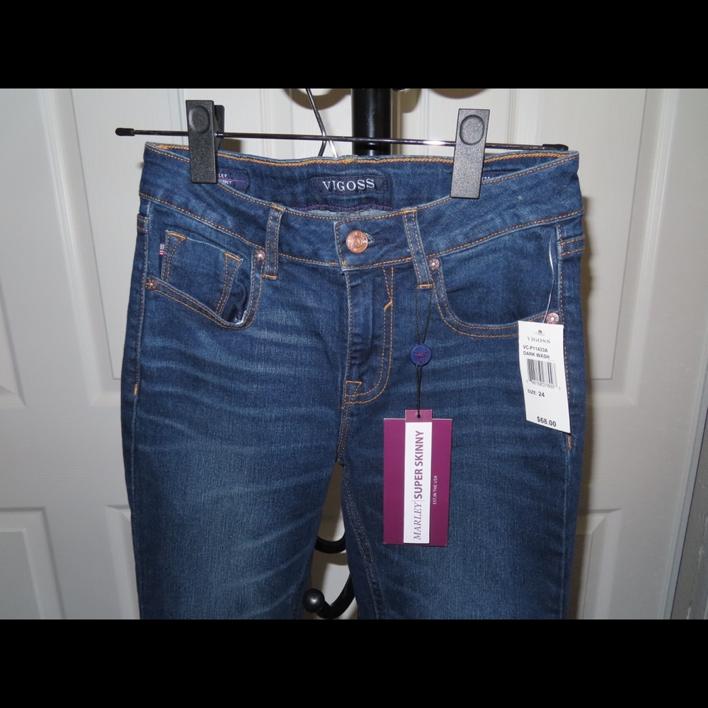 New! Size 24 Vigoss Jeans